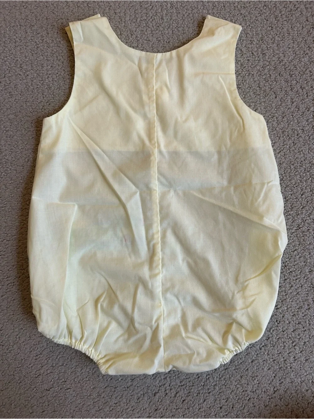 Yellow Embroidered Train & Plane Baby Sleep Sack
